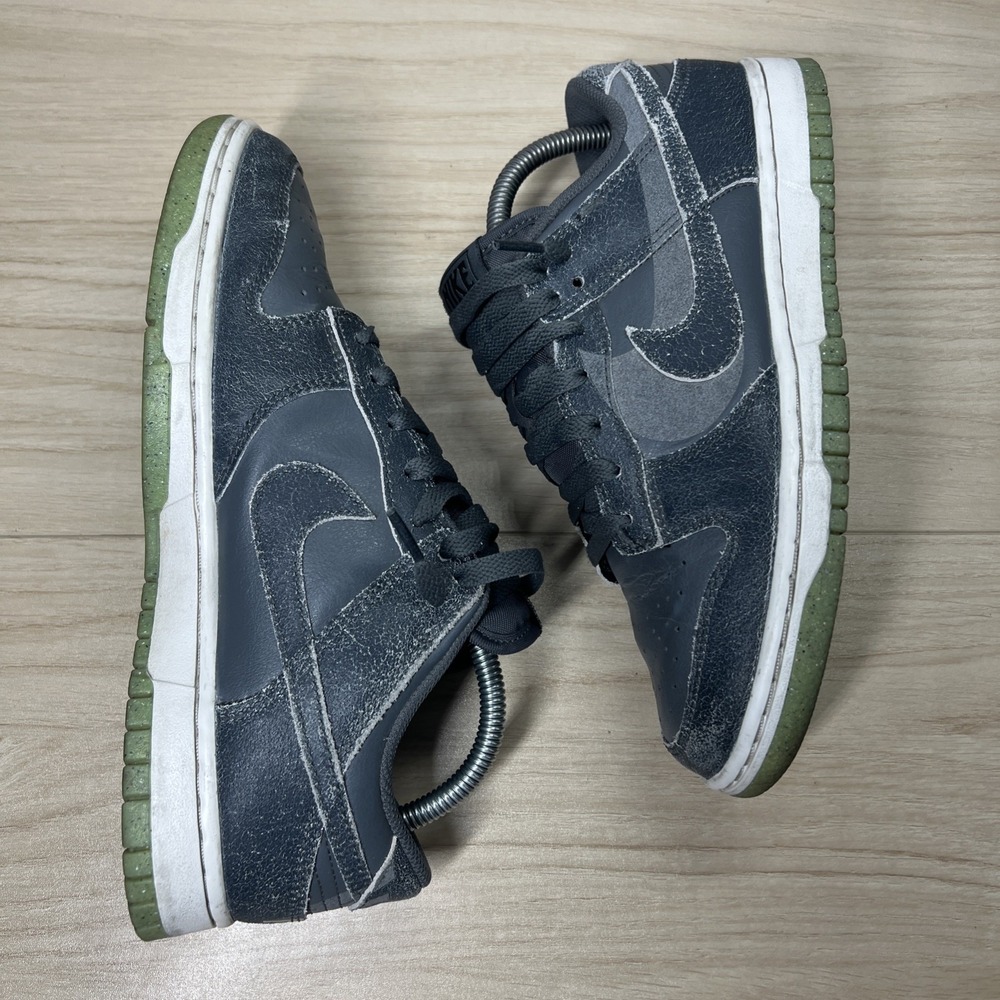 Nike Dunk Low Retro 2022 Halloween Iron Grey Scream Green‎ DQ7681-001 Men's 7 - Picture 3 of 10
